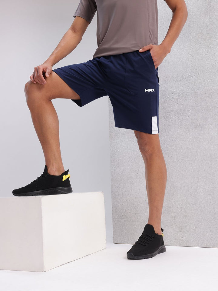 HRX by Hrithik Roshan Men Brand Logo Print Detail Regular Fit Lifestyle Shorts