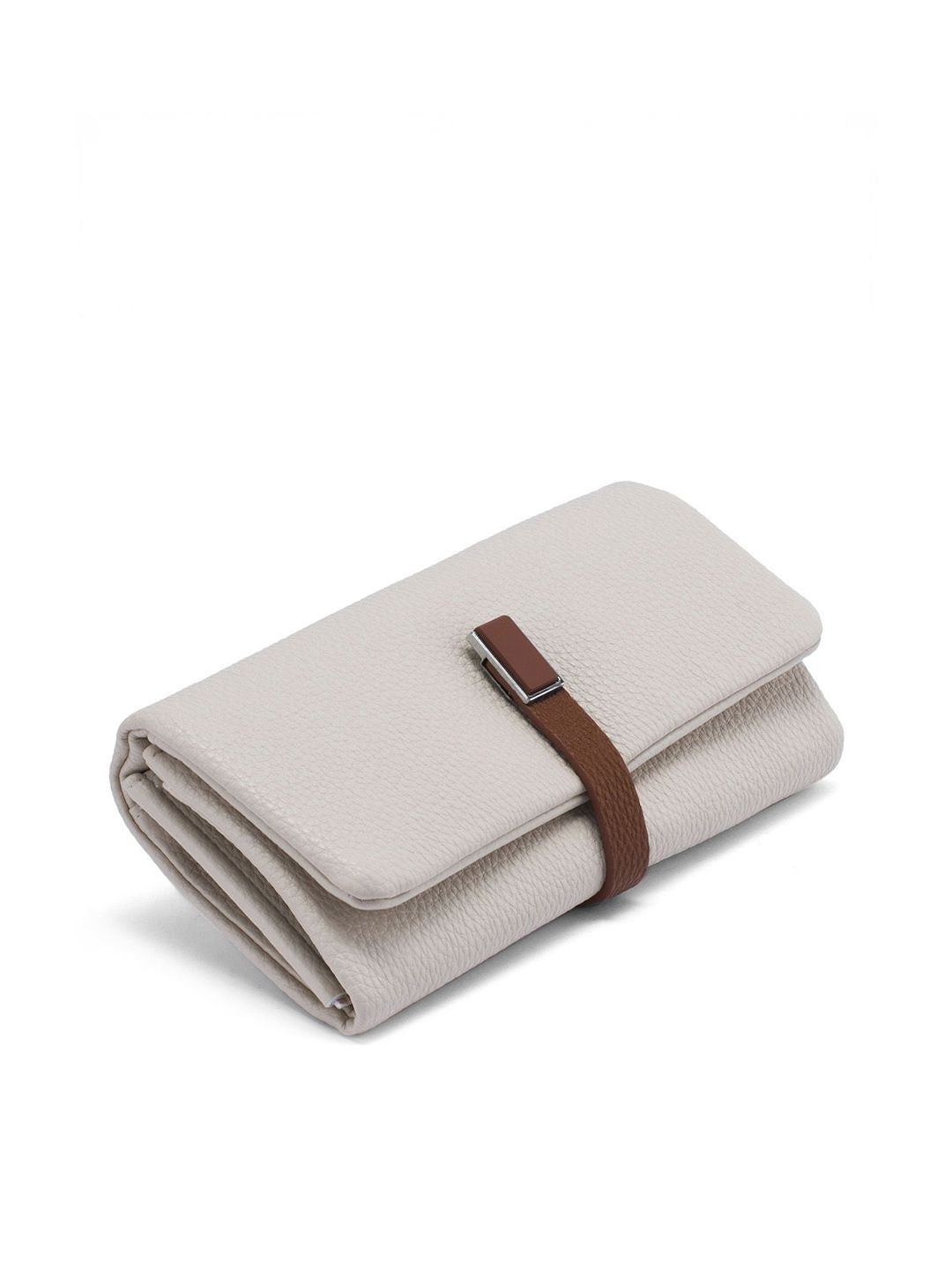 Lino Perros Women Solid Textured Envelope Wallets