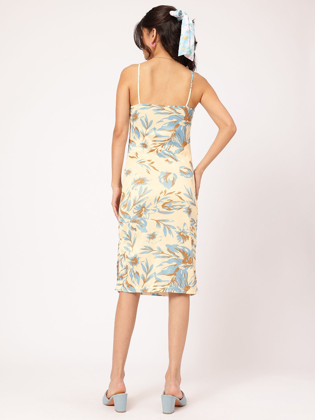 DressBerry Floral Print Sheath Dress