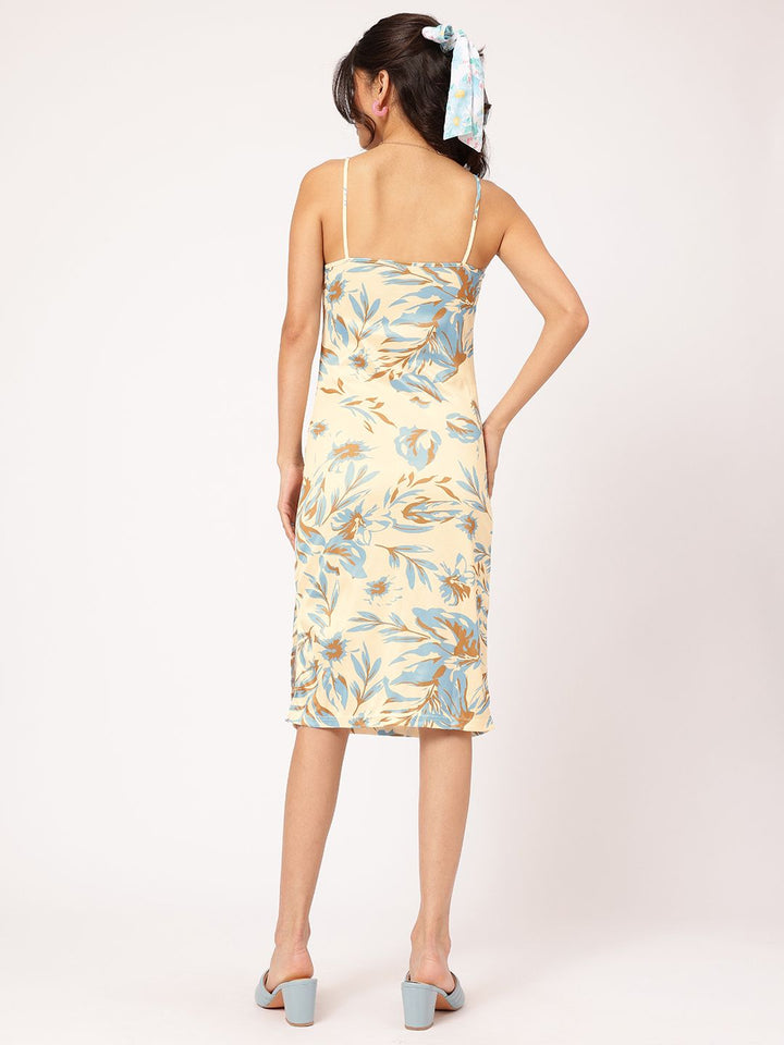 DressBerry Floral Print Sheath Dress