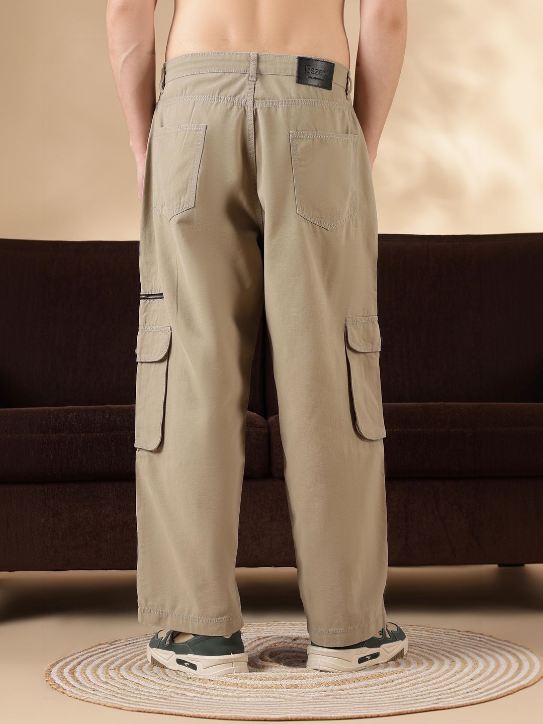 Eszett Men Easy Wash Cargos Seluar