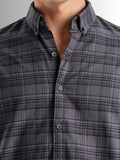 ADRO Standard Tartan Checks Baju Kasual Berpetak