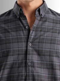 ADRO Standard Tartan Checks Baju Kasual Berpetak