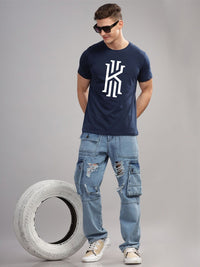 ADRO Men Printed T-shirt