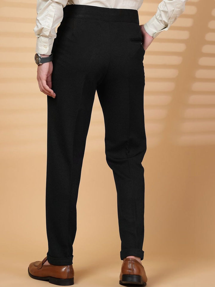 Moda Rapido Men Easy Wash Pleated Trousers
