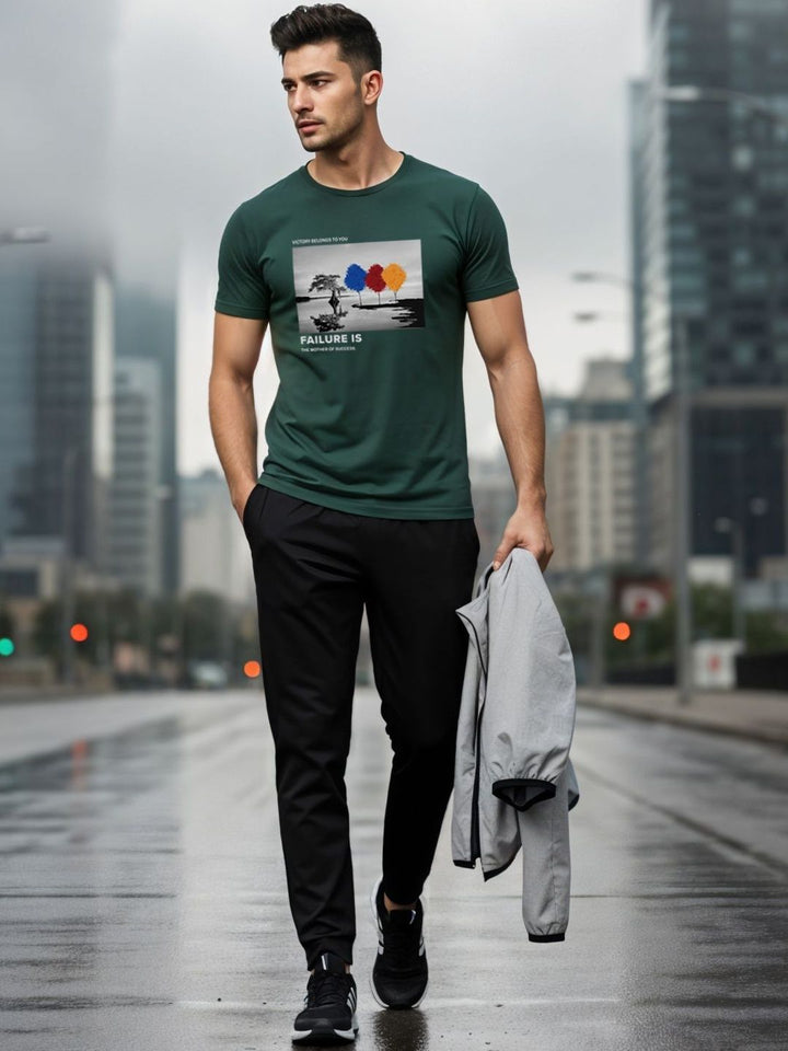 ADRO Men Printed T-shirt