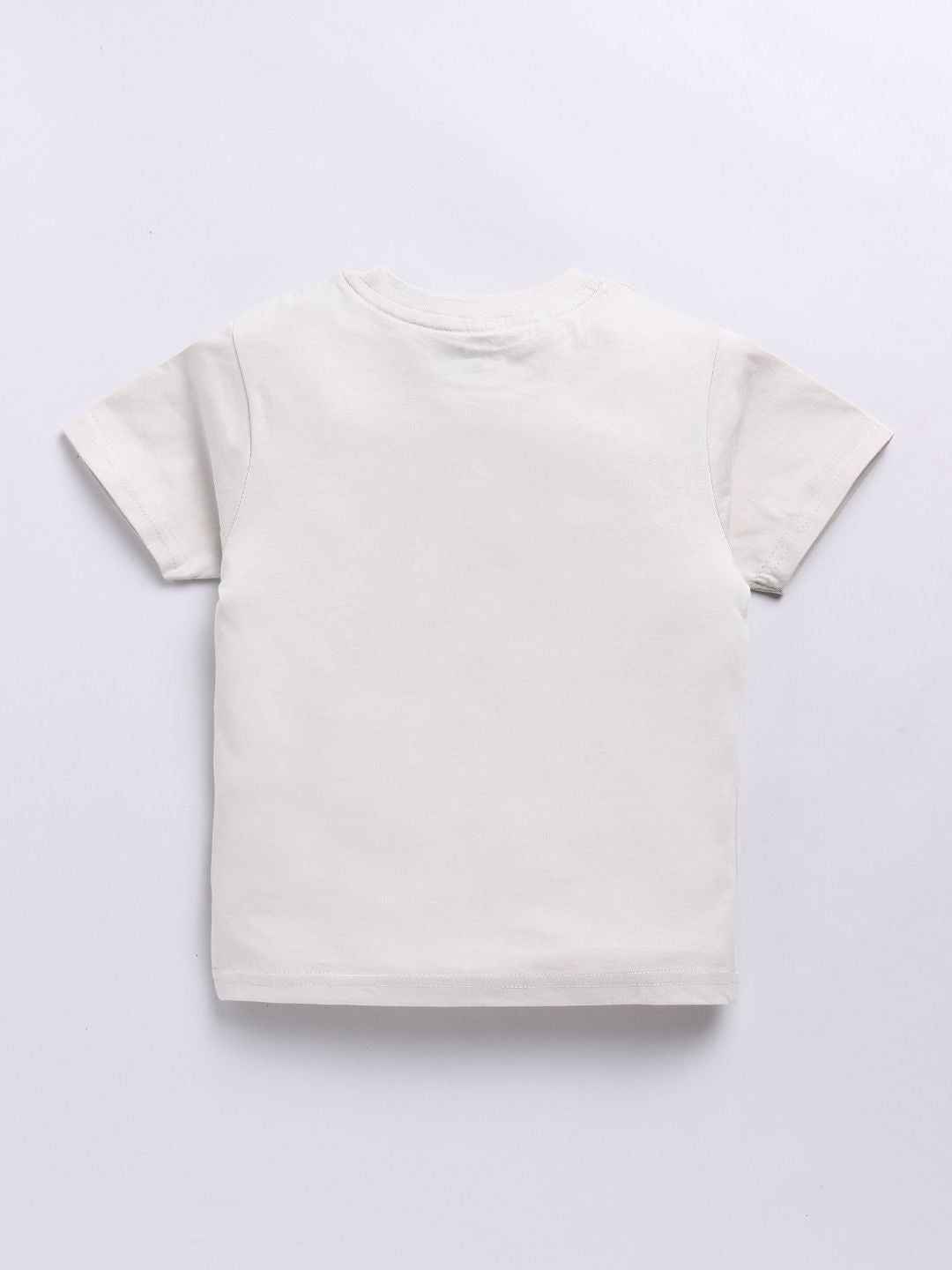 Happy Faces Boys Pure Cotton Typography & Graphic Printed T-shirt
