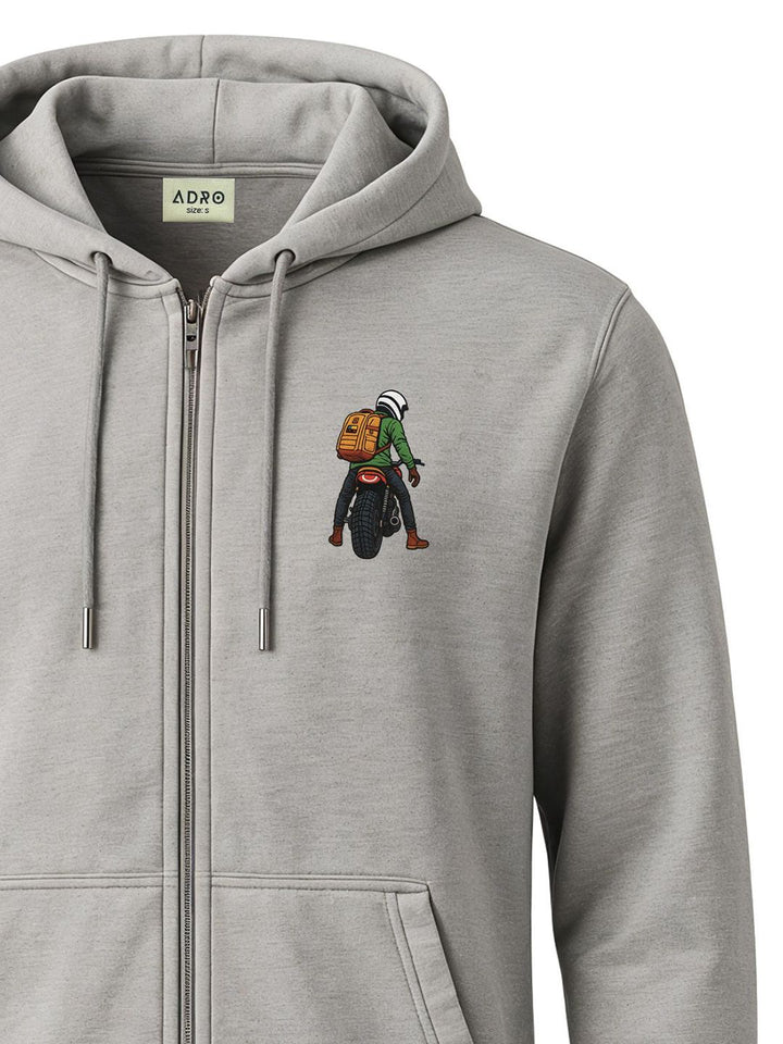 ADRO Men Printed Hooded Sweatshirt