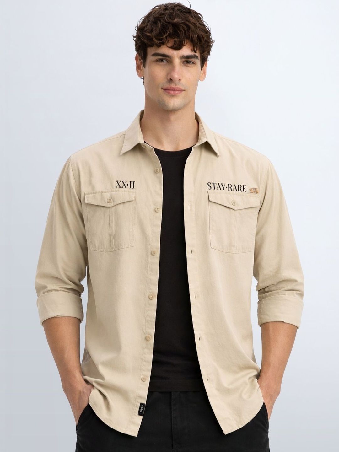 ADRO Men Standard Printed Casual Shirt