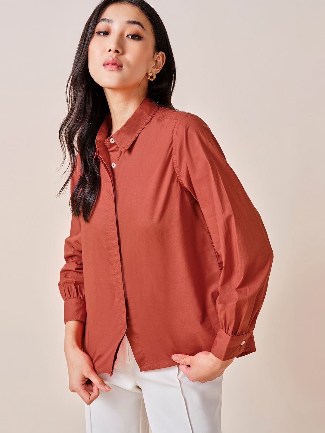 AND Cotton Shirt Style Top