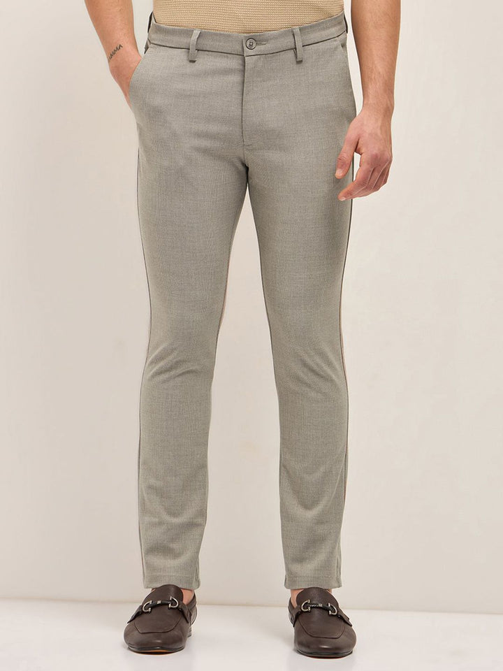 THE BEAR HOUSE Men Slim Fit Trousers