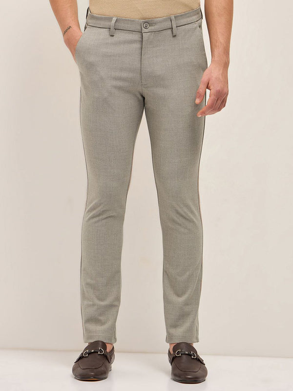 THE BEAR HOUSE Men Slim Fit Trousers