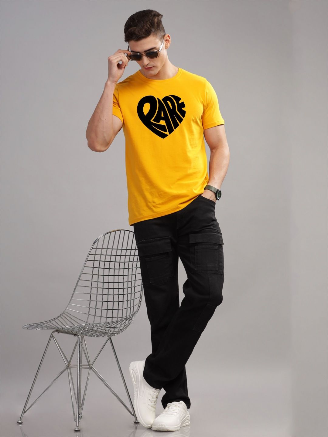 ADRO Men Printed T-shirt