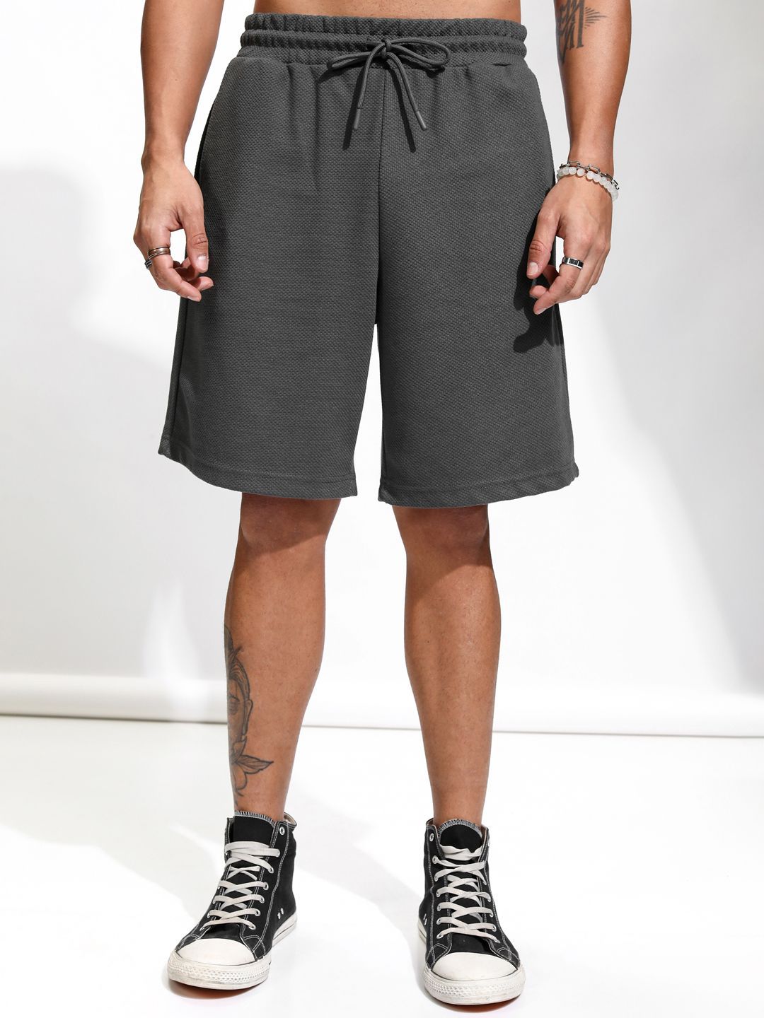 HIGHLANDER Polo Collar Relaxed-Fit T-Shirt & Shorts Co-Ords