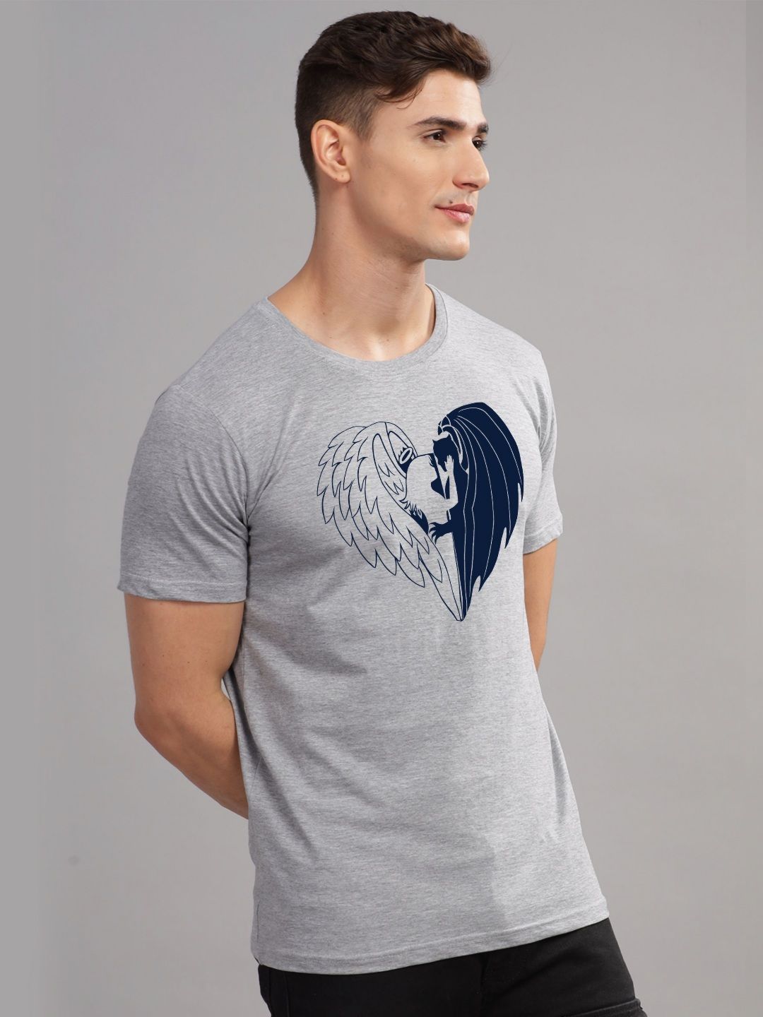 ADRO Men Printed T-shirt