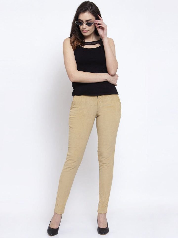 Seluar Cotrise Slim Fit Mid-Rise KLOTTHE