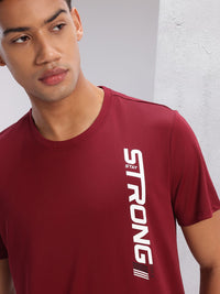 HRX by Hrithik Roshan Printed Rapid-Dry Training T-shirt