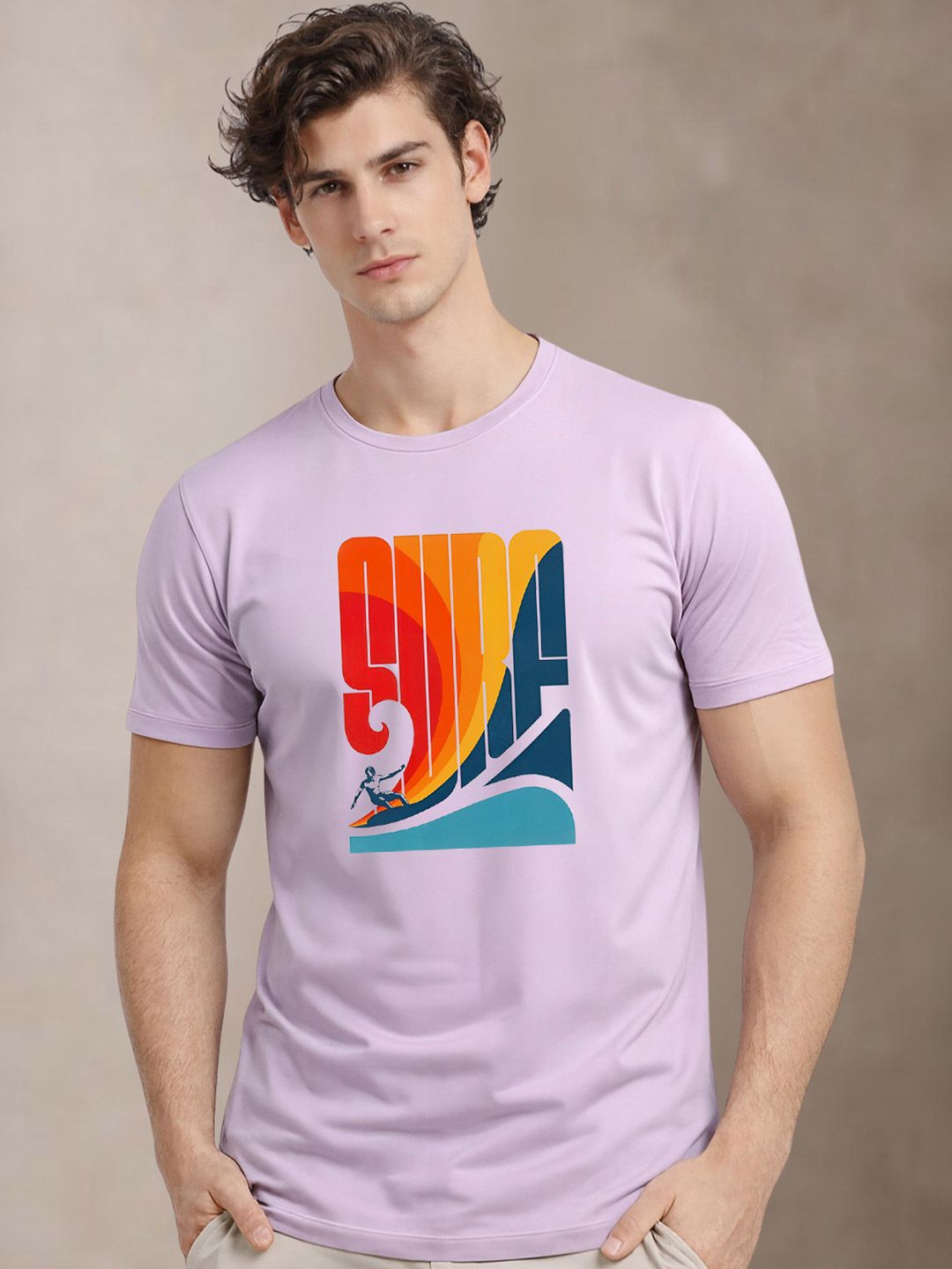 ADRO Men Printed T-shirt