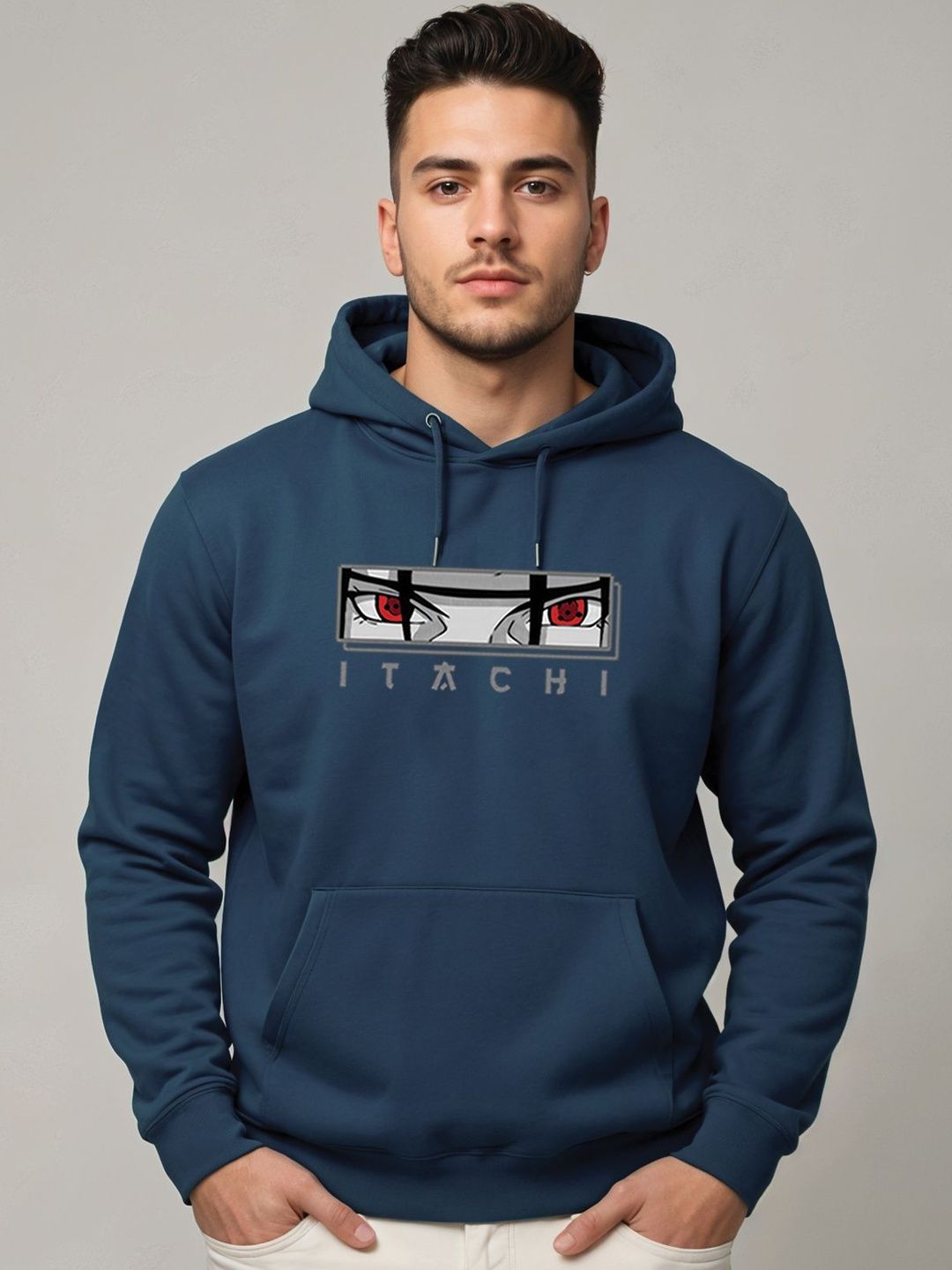 Pullover Berkait Bercetak ADRO