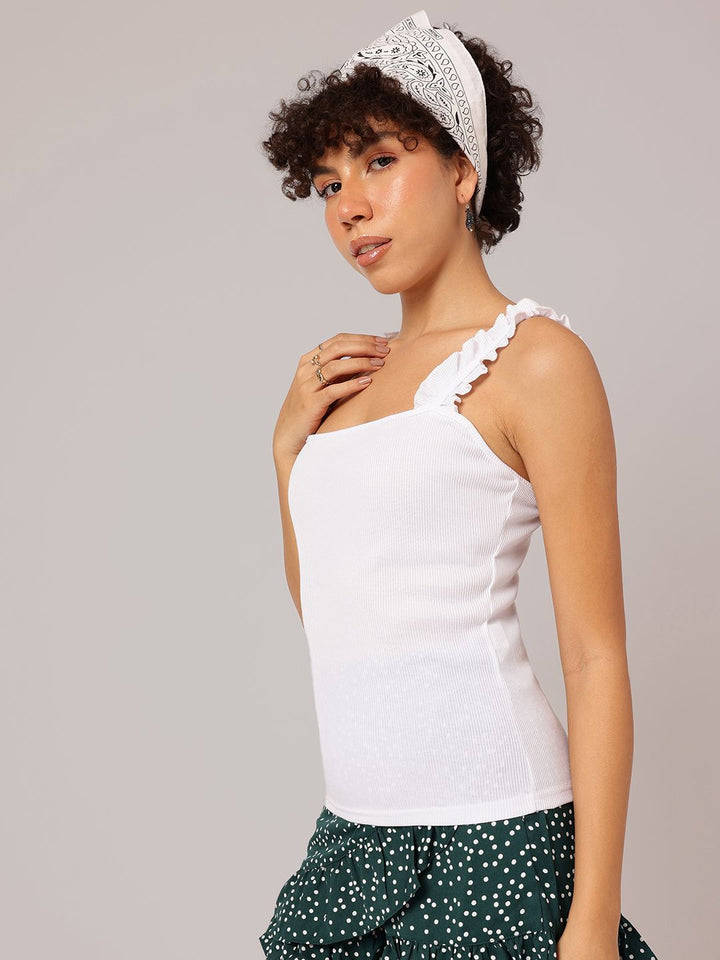DressBerry Girly Glamorama Ribbed Top