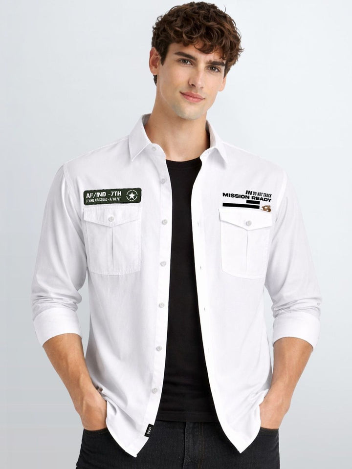 Baju Kasual Bercetak Standard ADRO Lelaki