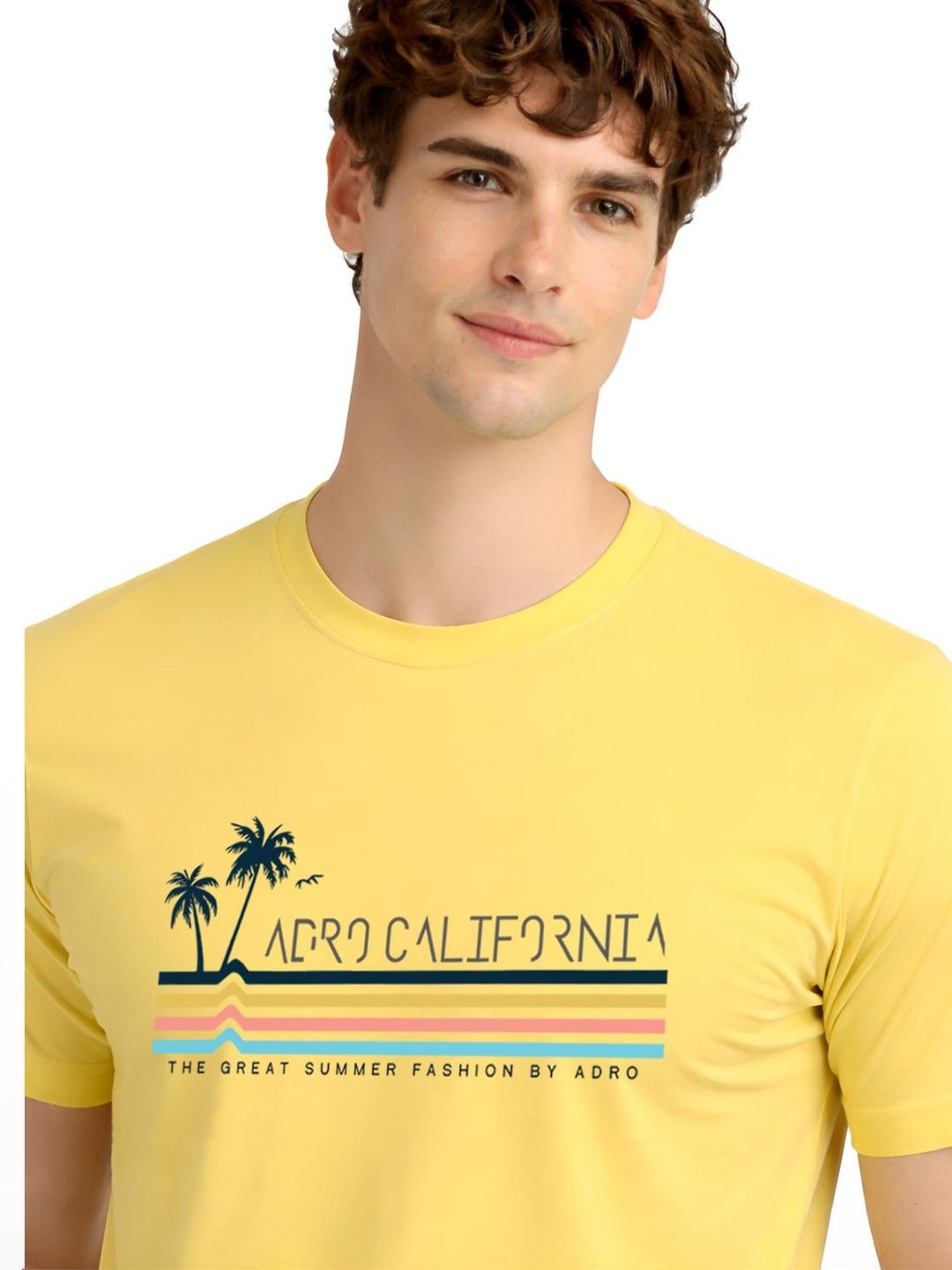 ADRO Men Printed T-shirt