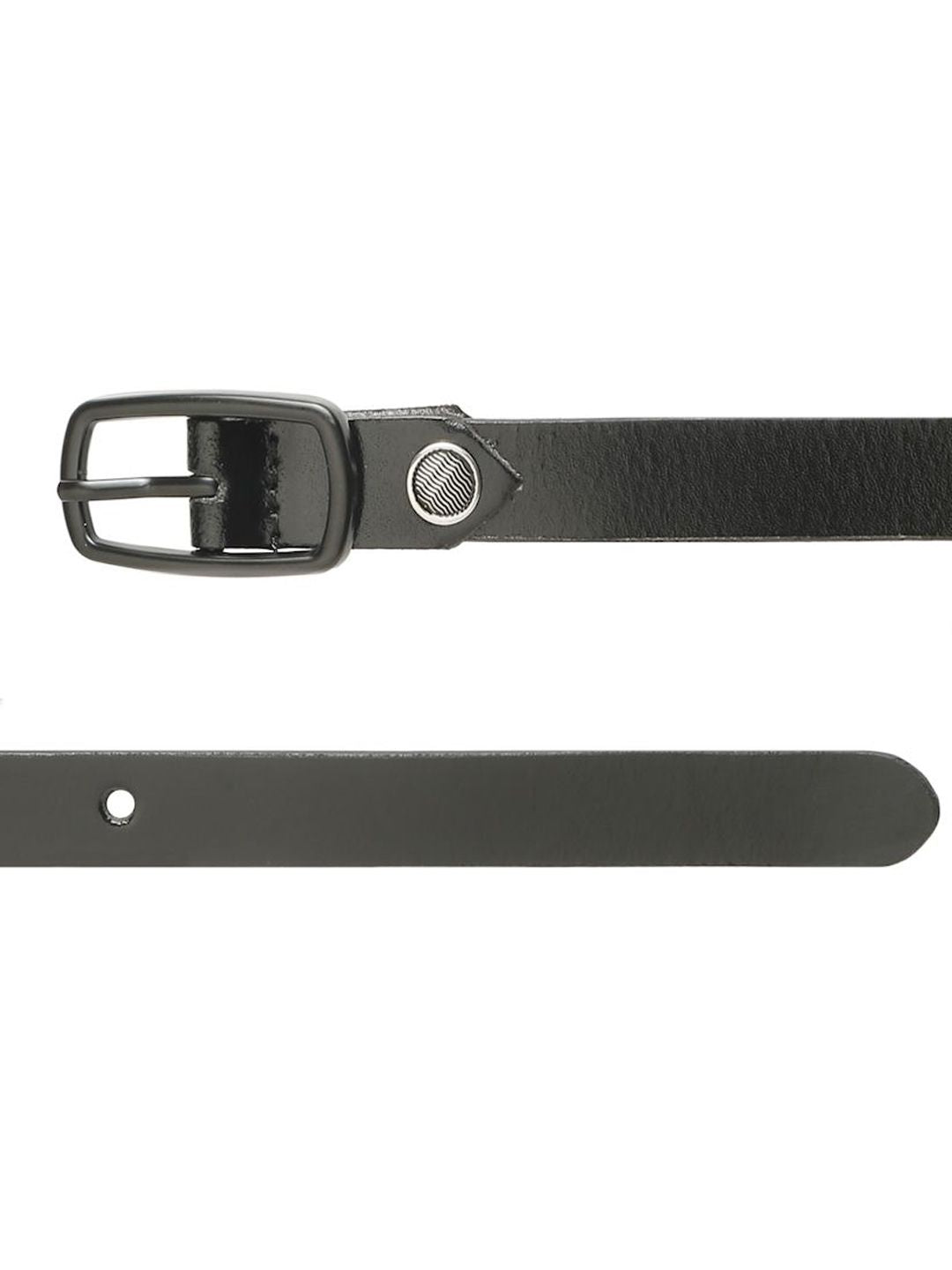 Teakwood Leathers Women Casual Slim Leather Belt