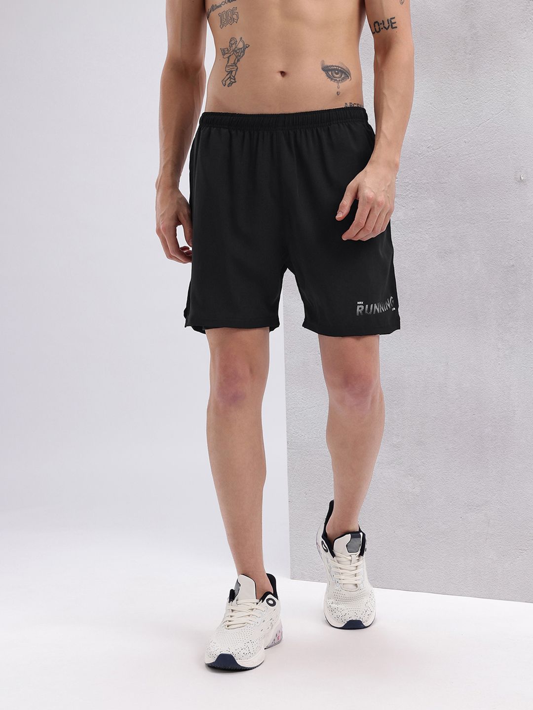 HRX by Hrithik Roshan Men Rapid-Dry Running Sports Shorts