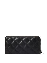 Lino Perros Women Quilted Zip Around Wallet