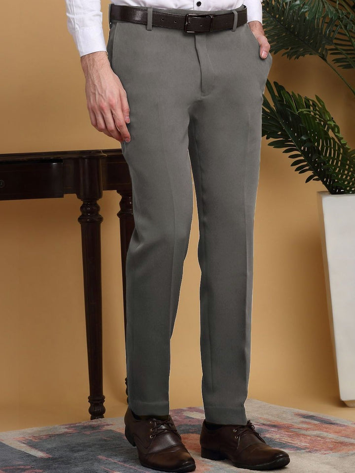 Moda Rapido Men Slim Fit Easy Wash Pleated Seluar