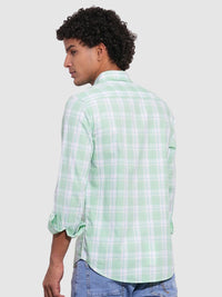 Being Human Men Classic Slim Fit Opaque Checked Casual Shirt