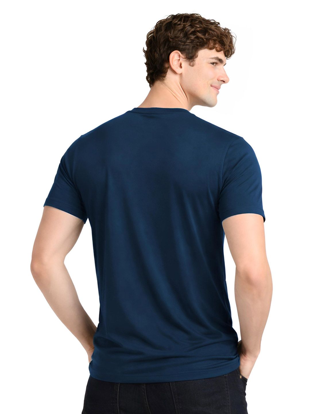 ADRO Men Brand Logo Printed T-shirt