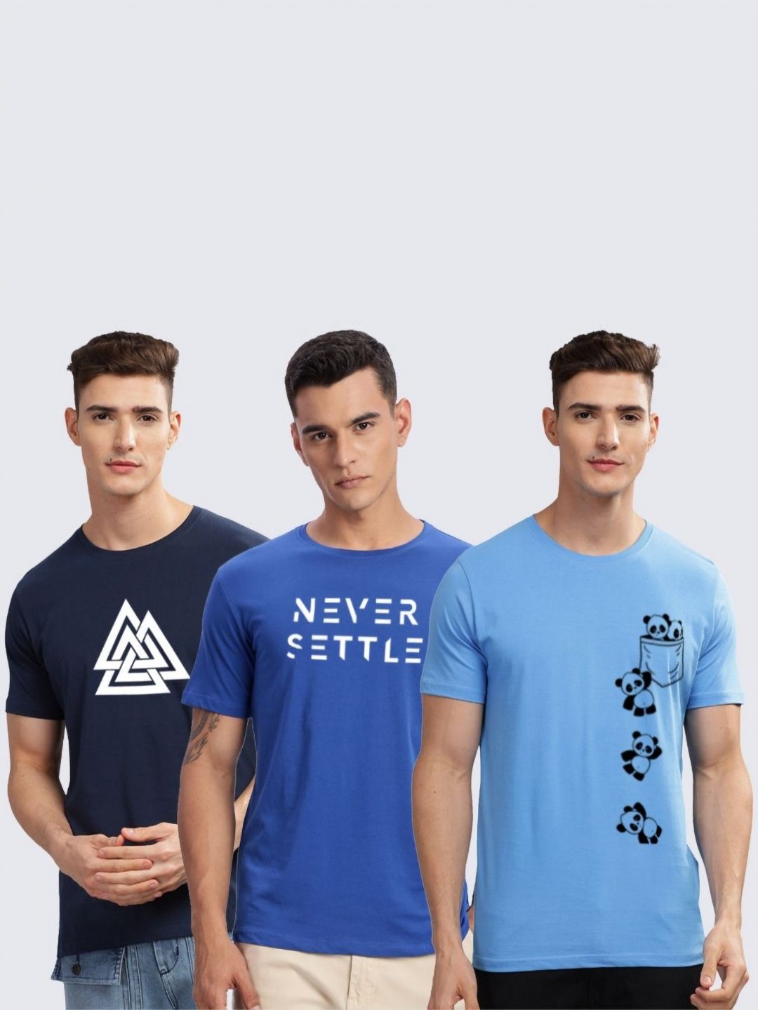 ADRO Men Printed T-shirt