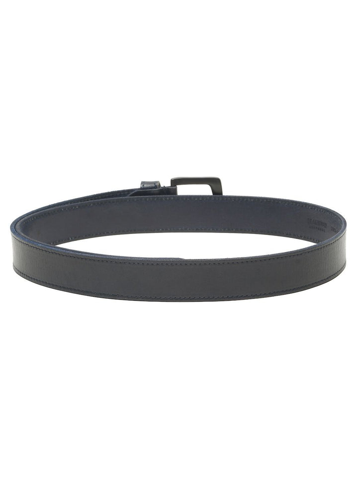 Teakwood Leathers Men Textured Leather Belt