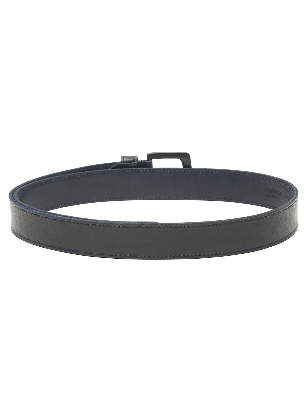 Teakwood Leathers Men Textured Leather Belt