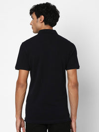 SPYKAR Regular Fit Polo Collar Short Sleeve Pure Cotton T-shirt