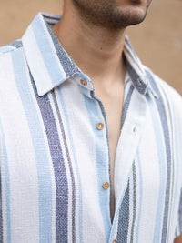 Powerlook Men Striped Casual Shirt