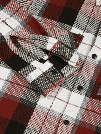 Thomas Scott Men Premium Tartan Checked Casual Shirt
