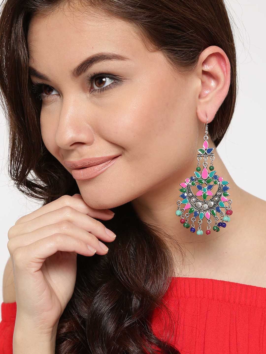 Anouk Contemporary Drop Earrings