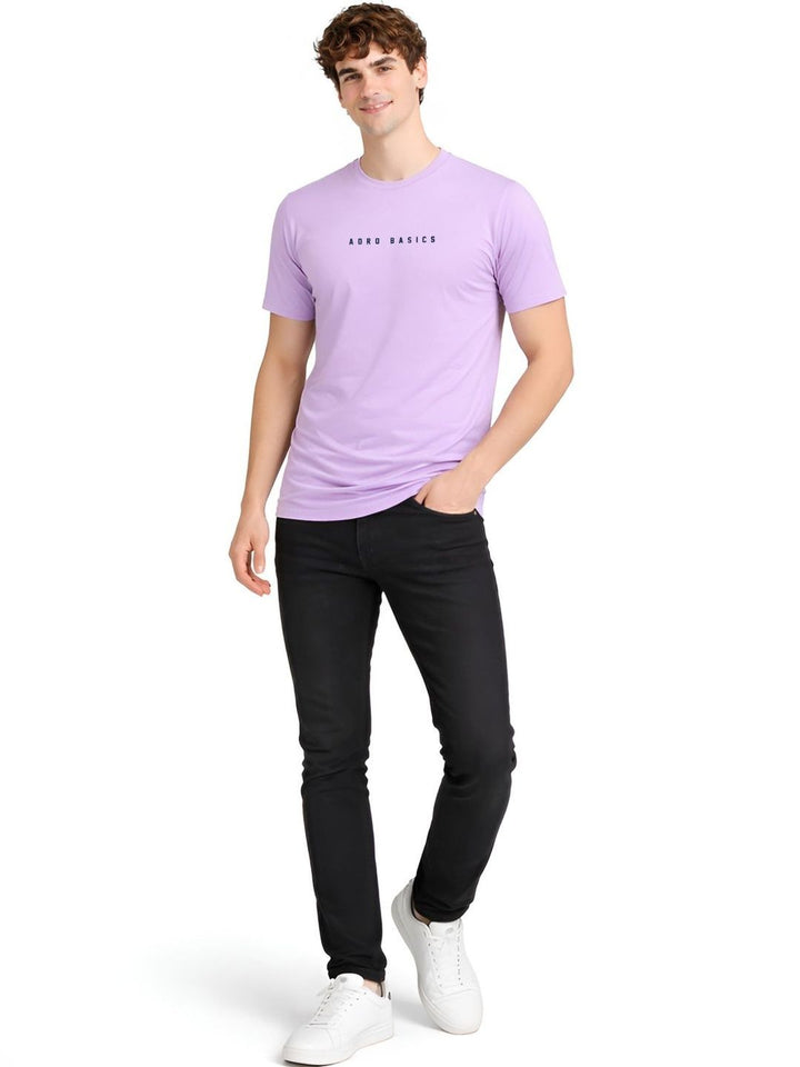 ADRO Men Typography Printed T-shirt
