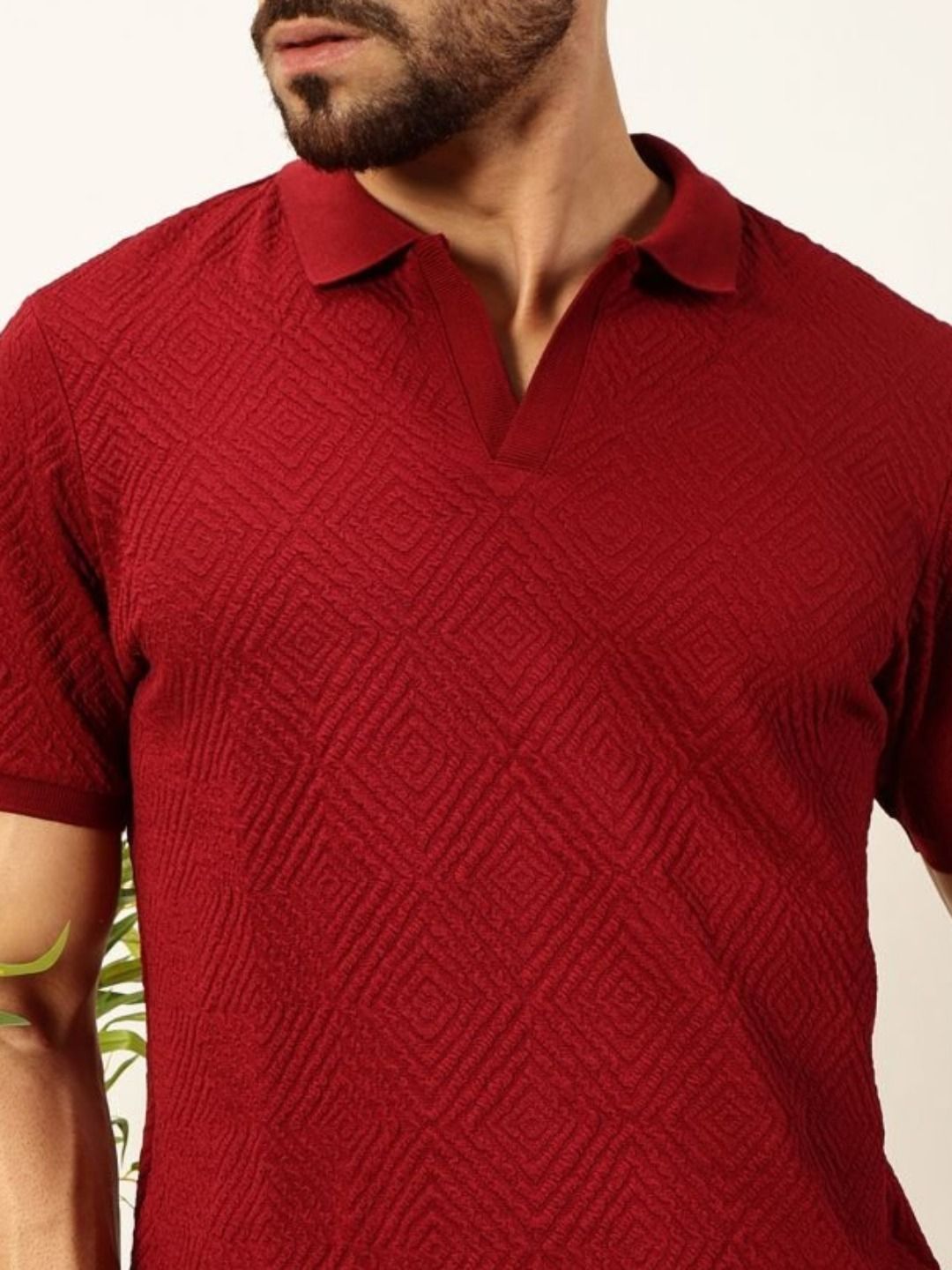 Thomas Scott Men Anti Odour Solid Polo Collar T-Shirt