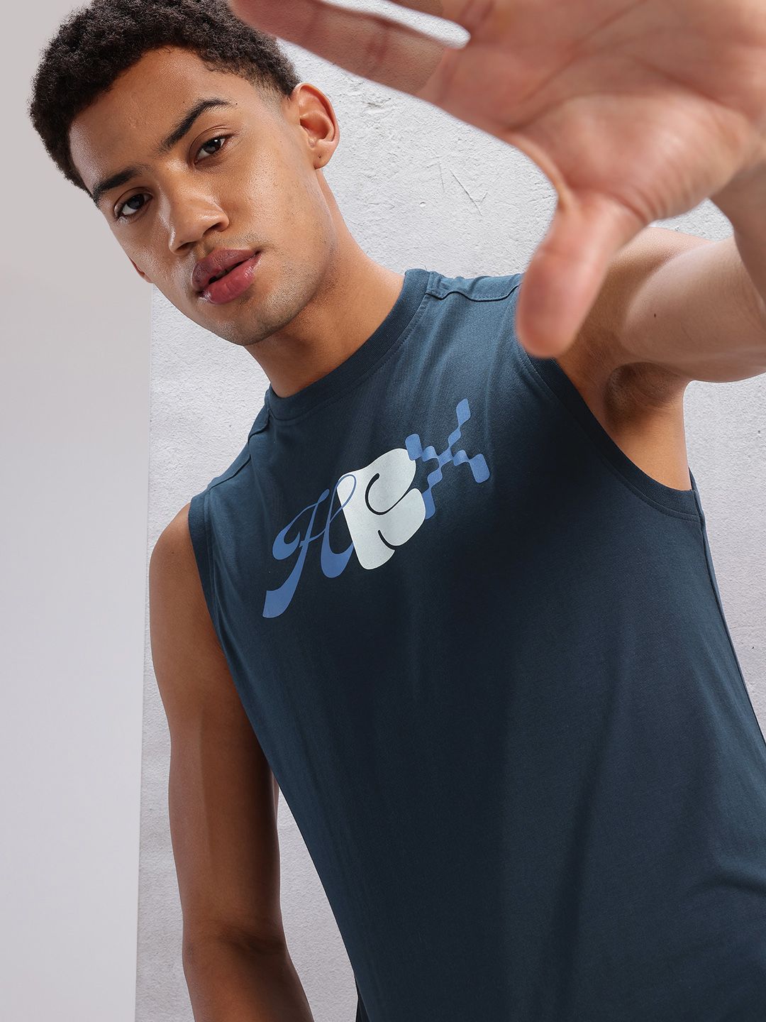 HRX by Hrithik Roshan Brand Logo Print Lifestyle T-shirt