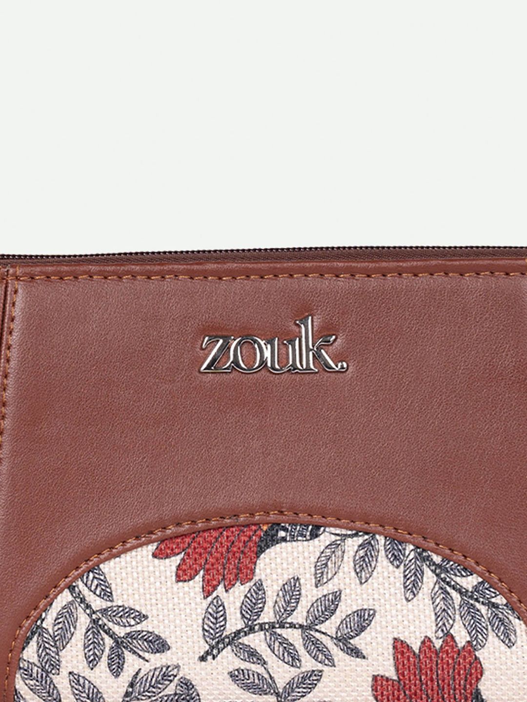 ZOUK Women Arika Zipper Wallet Nawabi Couture