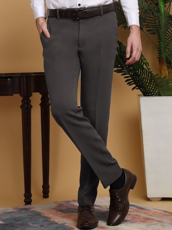 Moda Rapido Men Slim Fit Seluar Zip Berlipat Mudah Dicuci