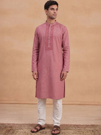 Rumah Chikankari Lelaki Sulam Kurta Chikankari