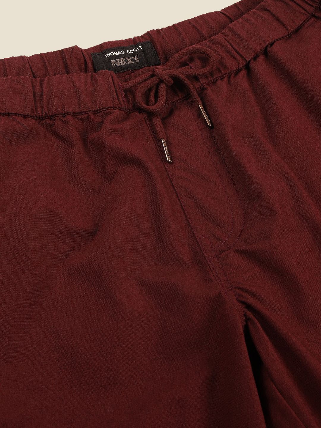 Thomas Scott Men Smart Slim Fit Cargos Trousers