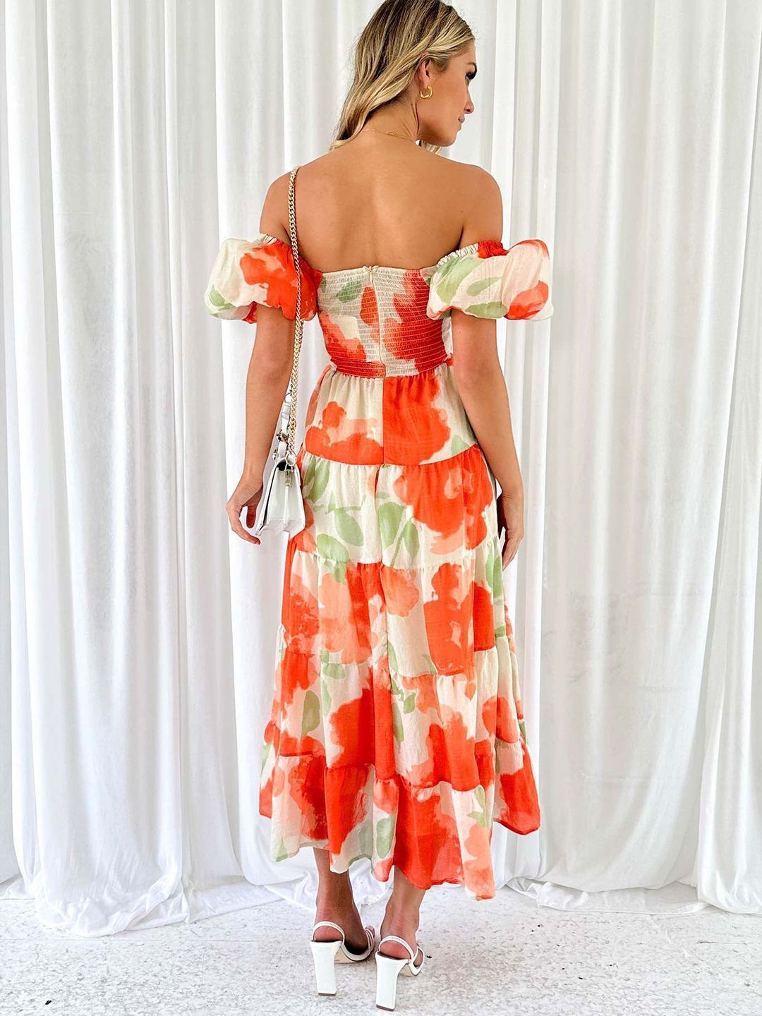 all about you Floral Print Maxi Dress