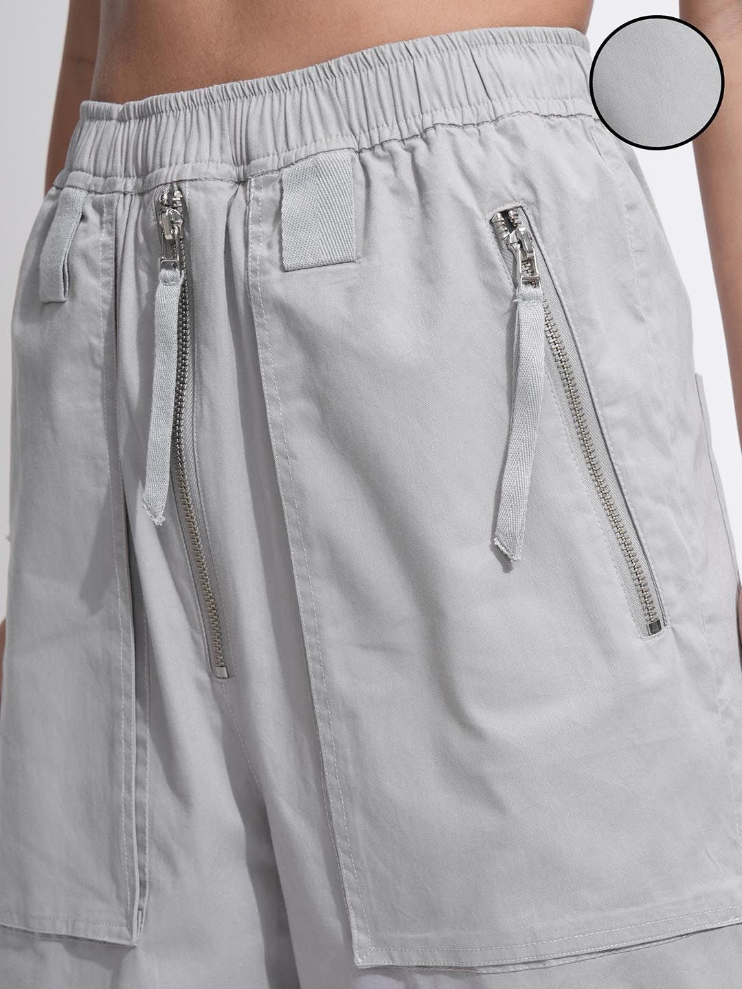 Tokyo Talkies Women Parachute Pant With Elastic Closures