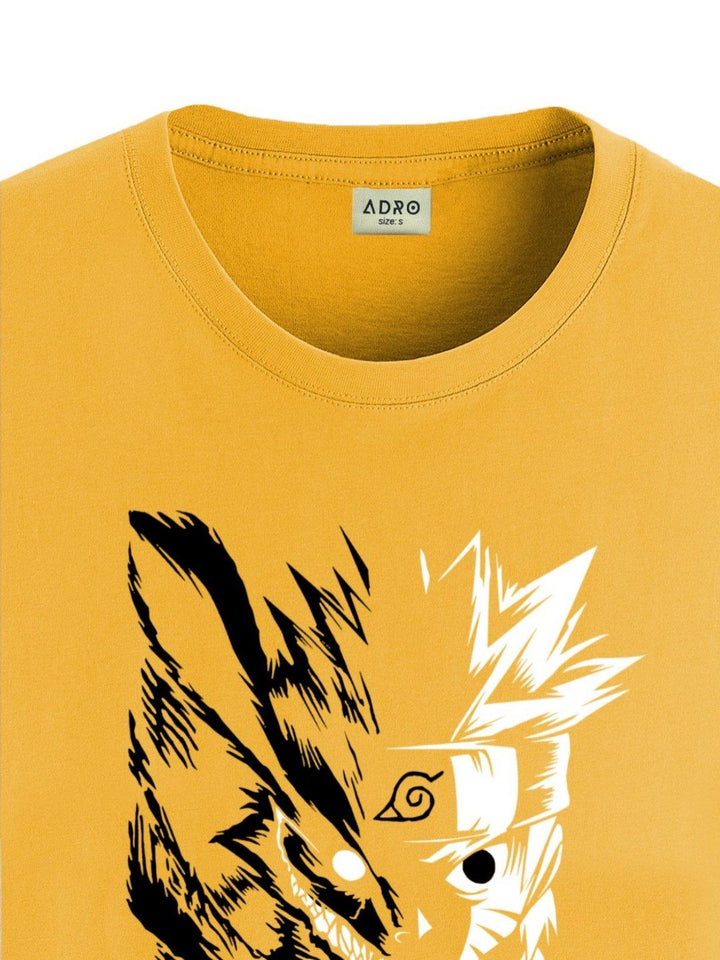 ADRO Men Sports Printed Applique T-shirt