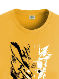 ADRO Men Sports Printed Applique T-shirt